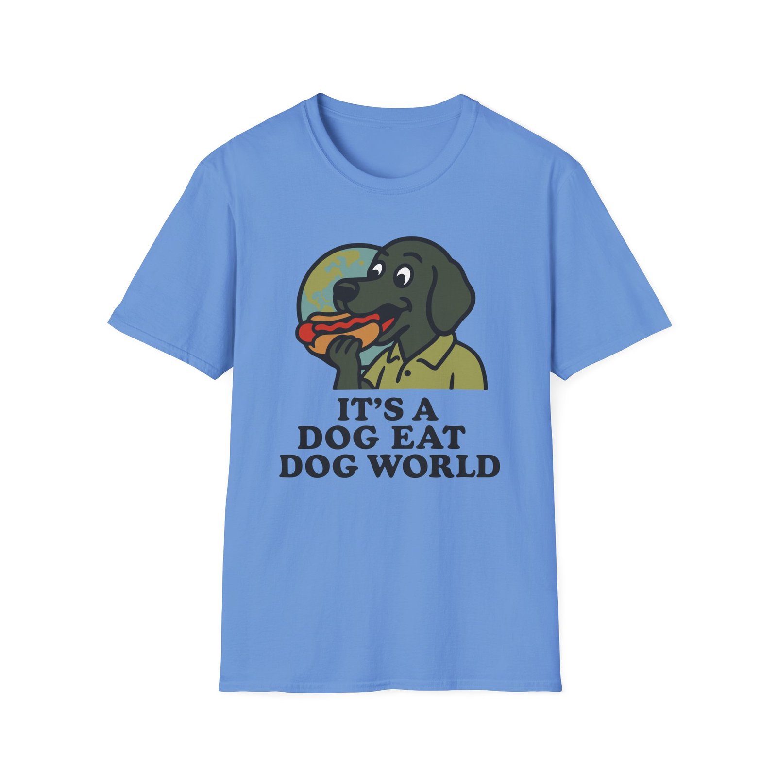 Dog Eat Dog World Unisex Softstyle T-Shirt