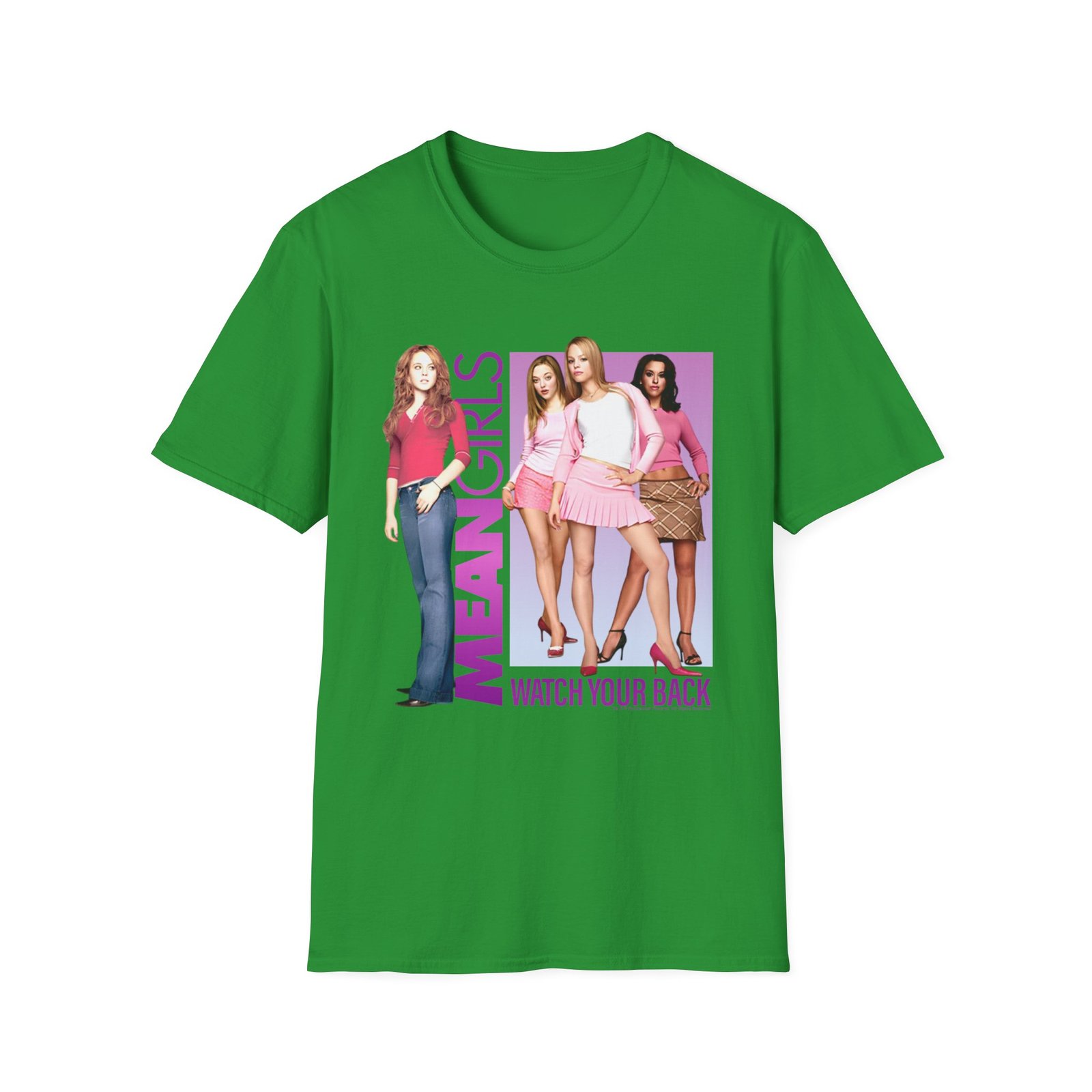 Amc Mean Girl Movie Poster Unisex Softstyle T-Shirt