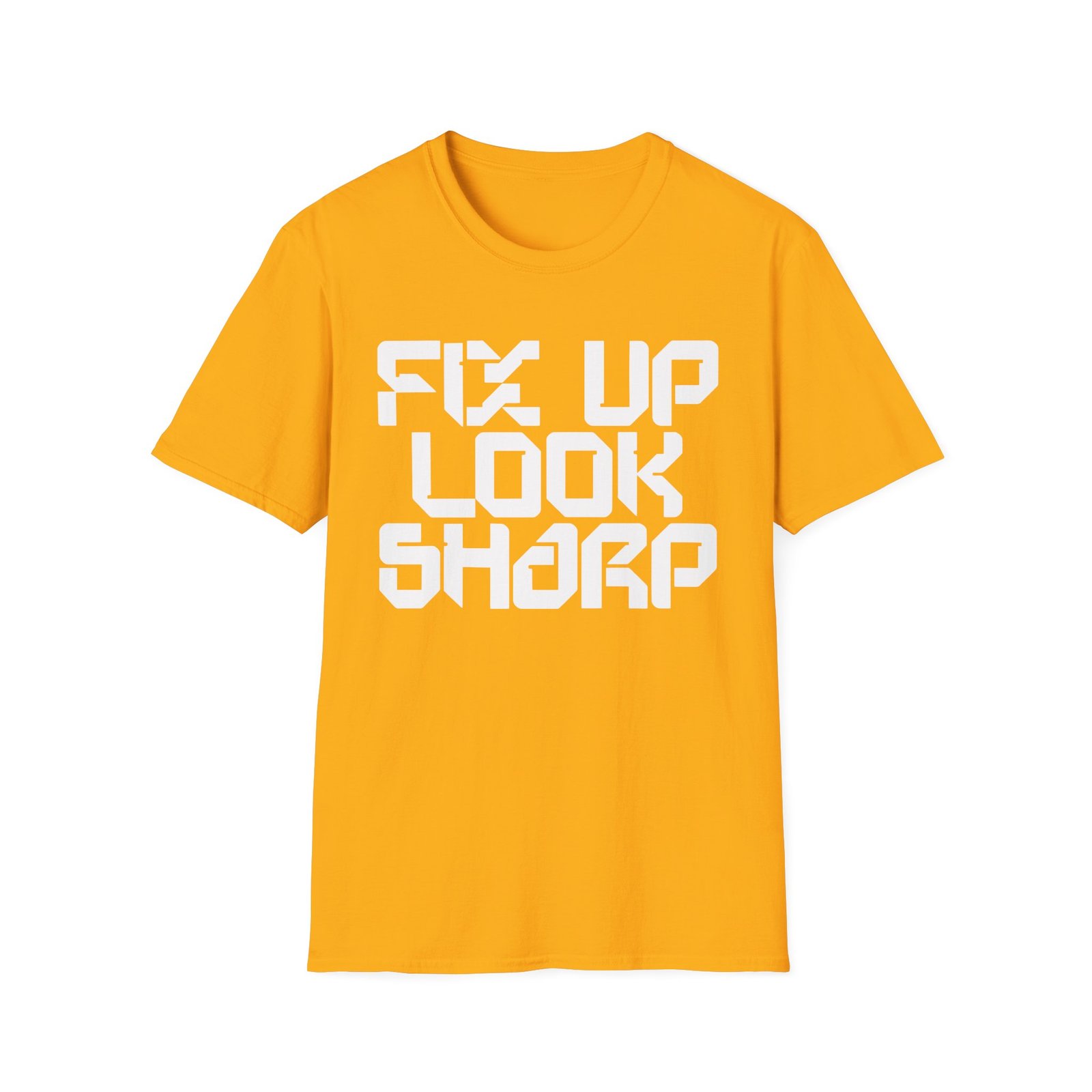 Dizzee Rascal Fix Up Look Sharp Unisex Softstyle T-Shirt