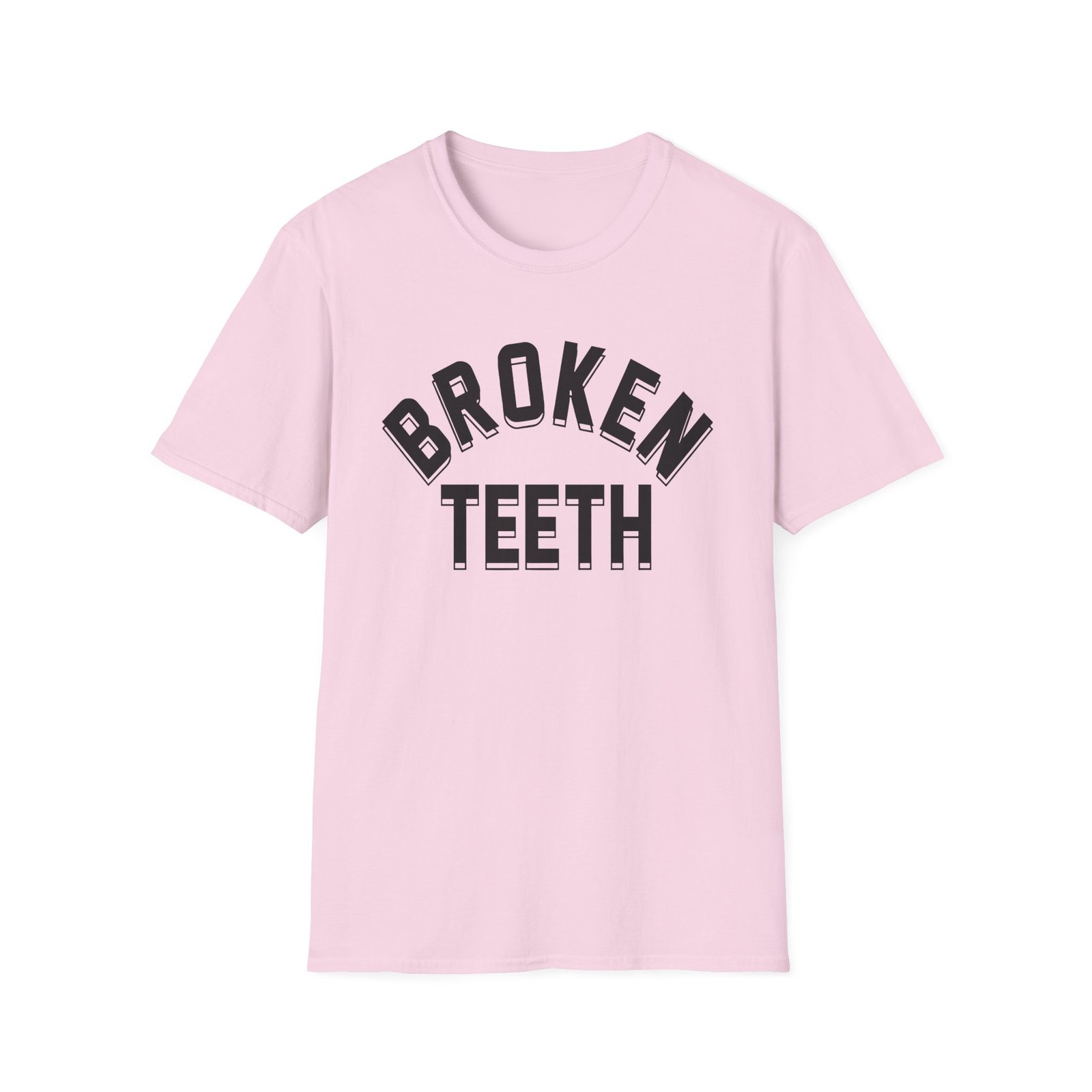 Broken Teeth Snake Unisex Softstyle T-Shirt