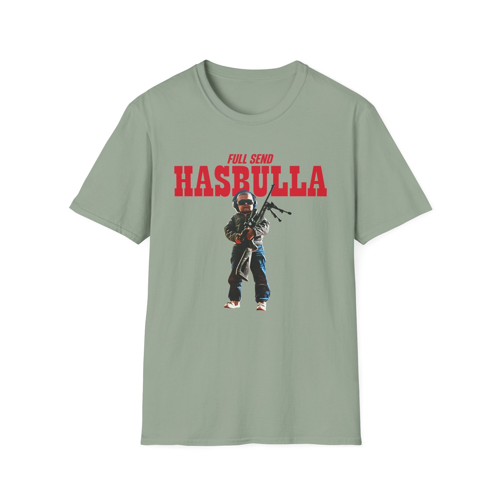 Full Send Hasbulla Sniper Unisex Softstyle T-Shirt