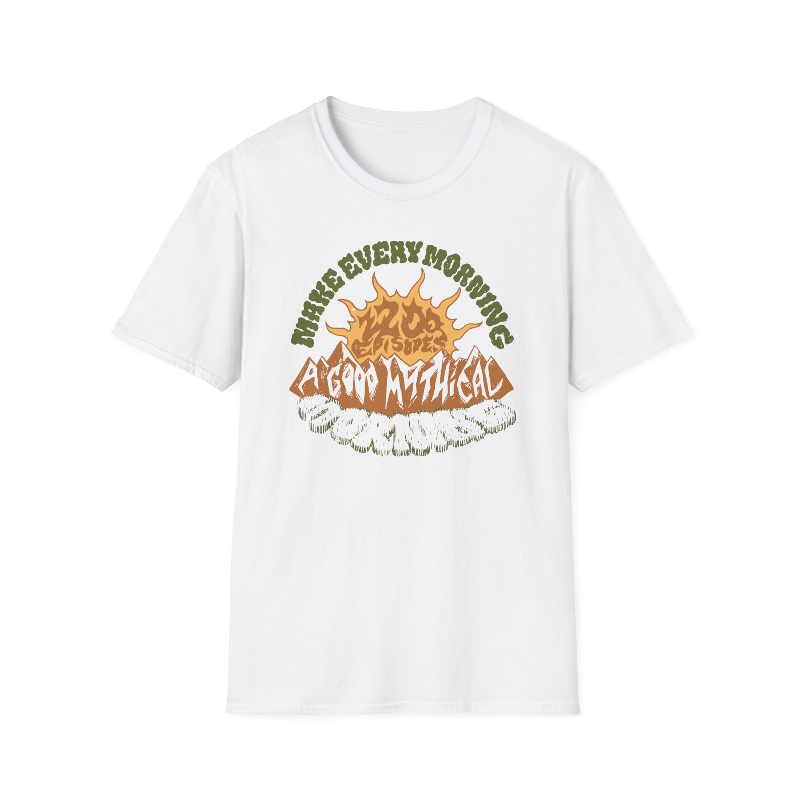 Make Every Morning a Good Mythical Morning unisex softstyle t-shirt