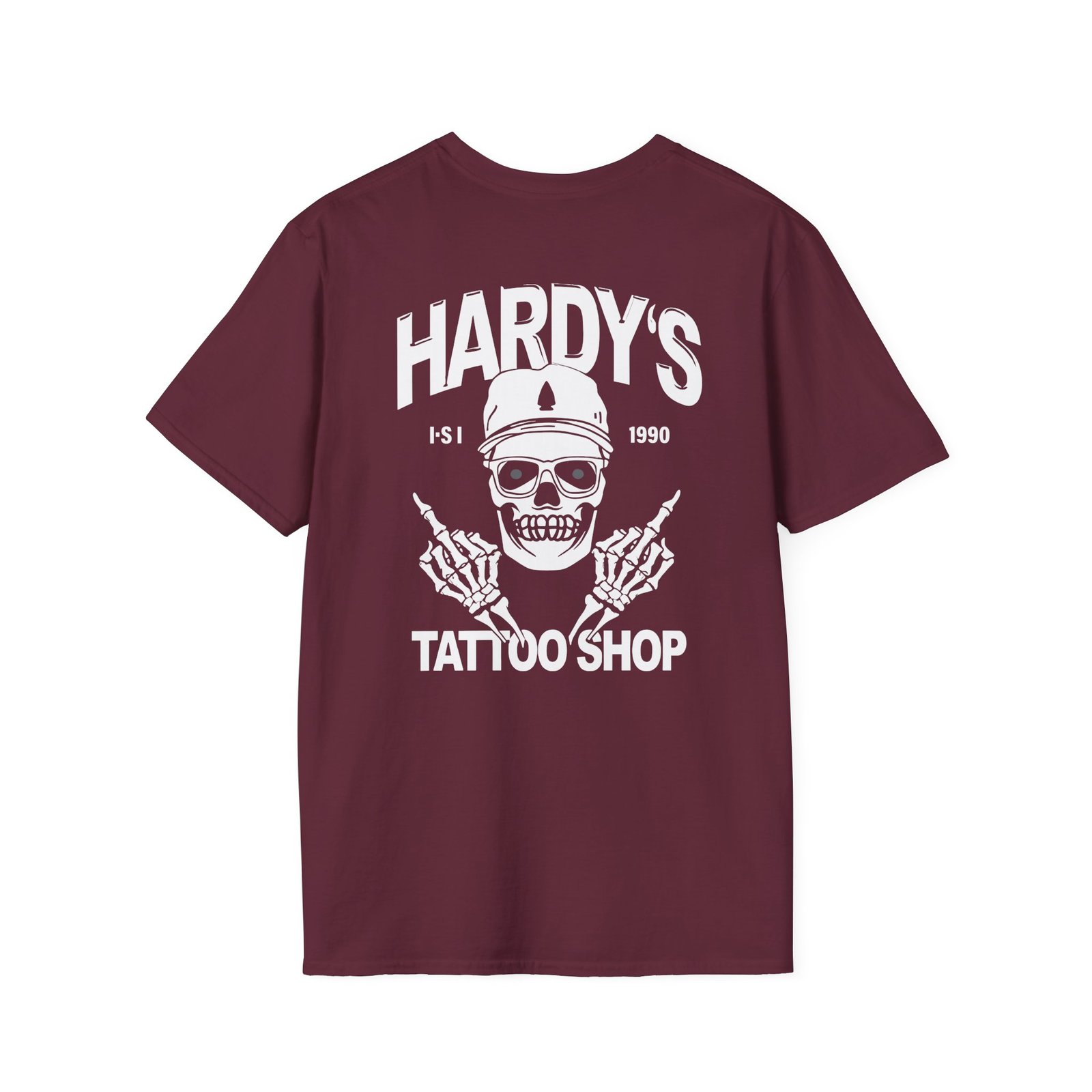 Hardy Tattoo Shop Unisex Softstyle T-Shirt