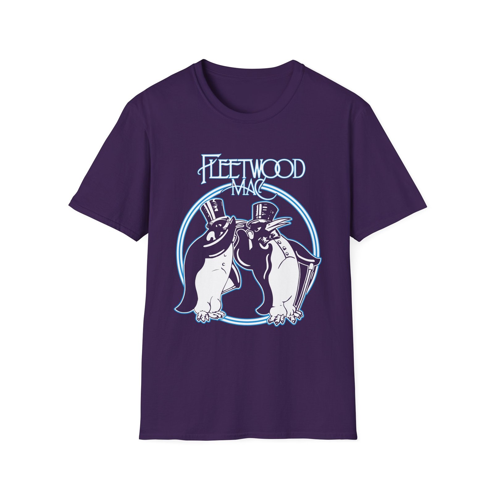 Fleetwood Mac Penguin unisex softstyle t-shirt
