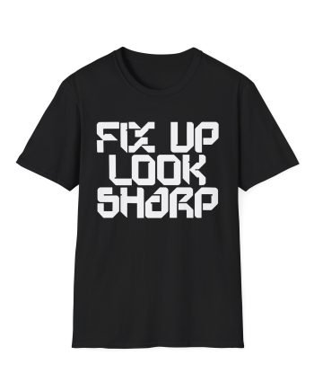 Dizzee Rascal Fix Up Look Sharp Unisex Softstyle T-Shirt