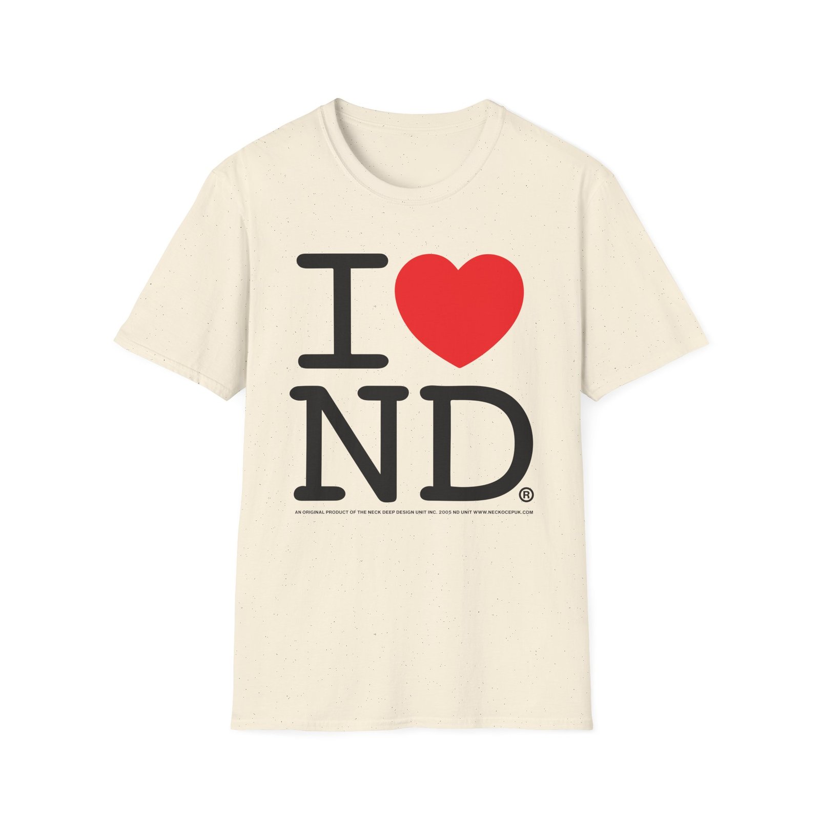 Neck Deep I <3 ND Unisex Softstyle T-Shirt