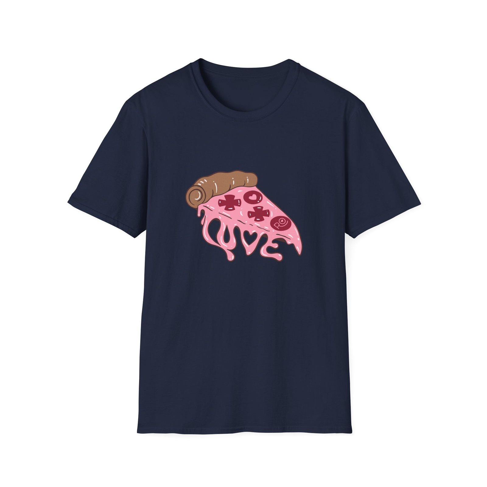 Rosanna Pansino Pizza My Heart Unisex Softstyle T-Shirt