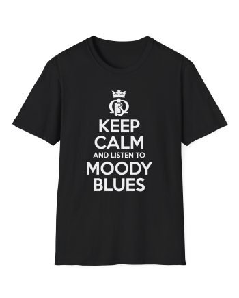 The Moody Blues Keep Calm and Listen Unisex Softstyle T-Shirt
