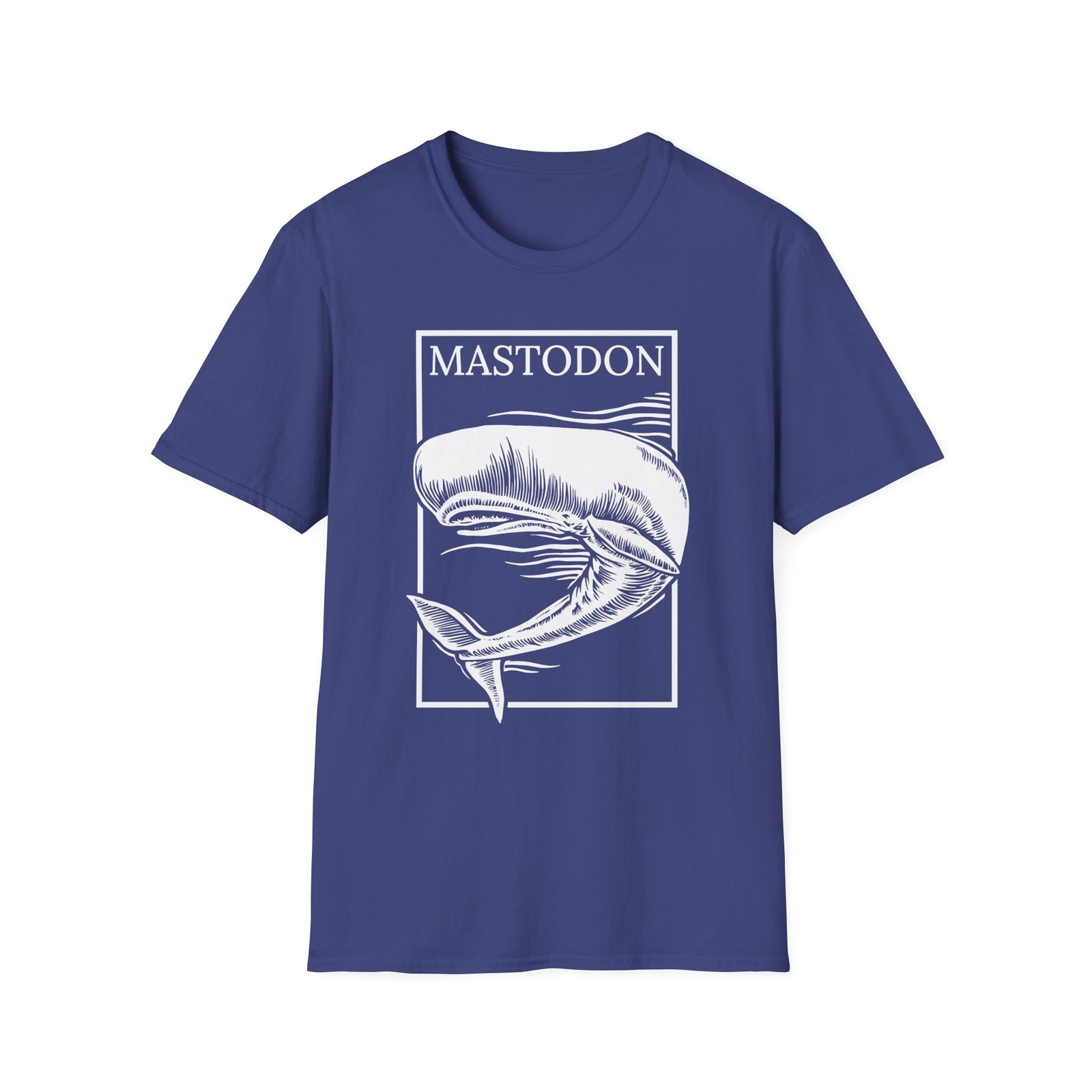 Mastodon White Whale Unisex Softstyle T-Shirt