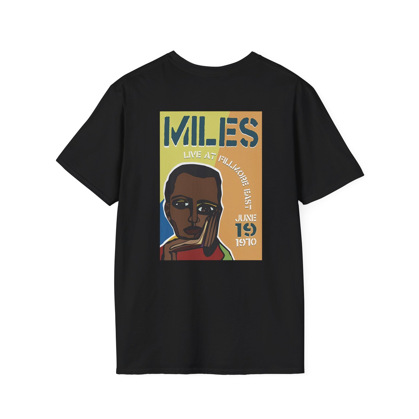 Miles Davis Live at the Fillmore East 50th Anniversary Unisex Softstyle T-Shirt