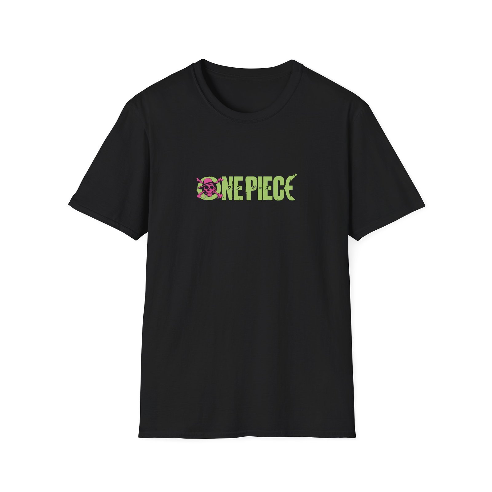One Piece Main Logo Unisex Softstyle T-Shirt