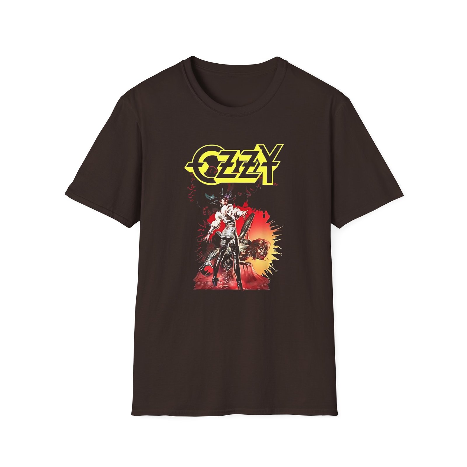 Ozzy Osbourne Ultimate Sunburst Vintage Unisex Softstyle T-Shirt