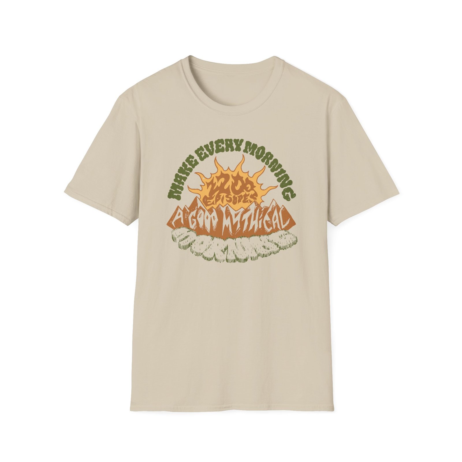 Make Every Morning a Good Mythical Morning unisex softstyle t-shirt