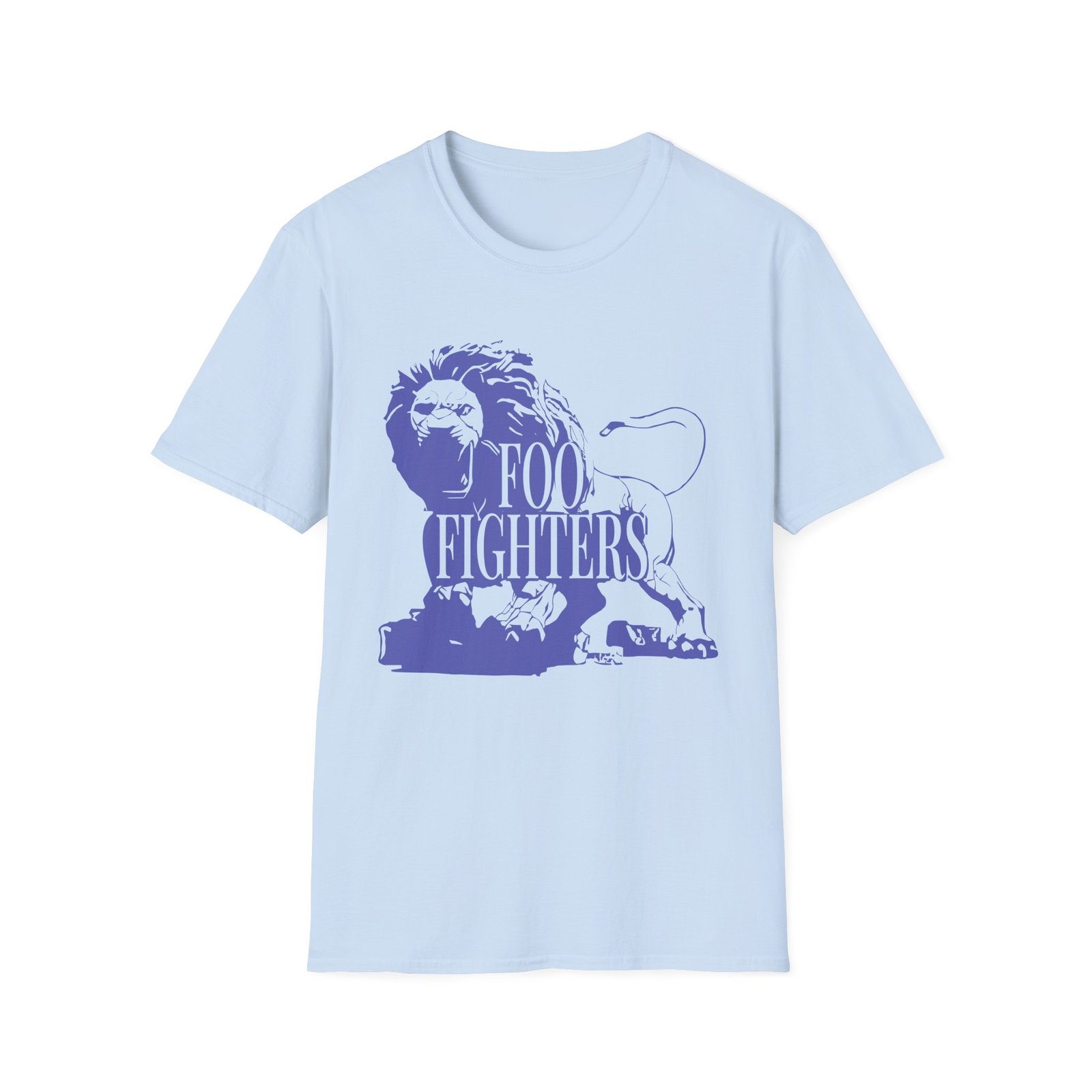 Foo Fighters Ff Lion Unisex Softstyle T-Shirt