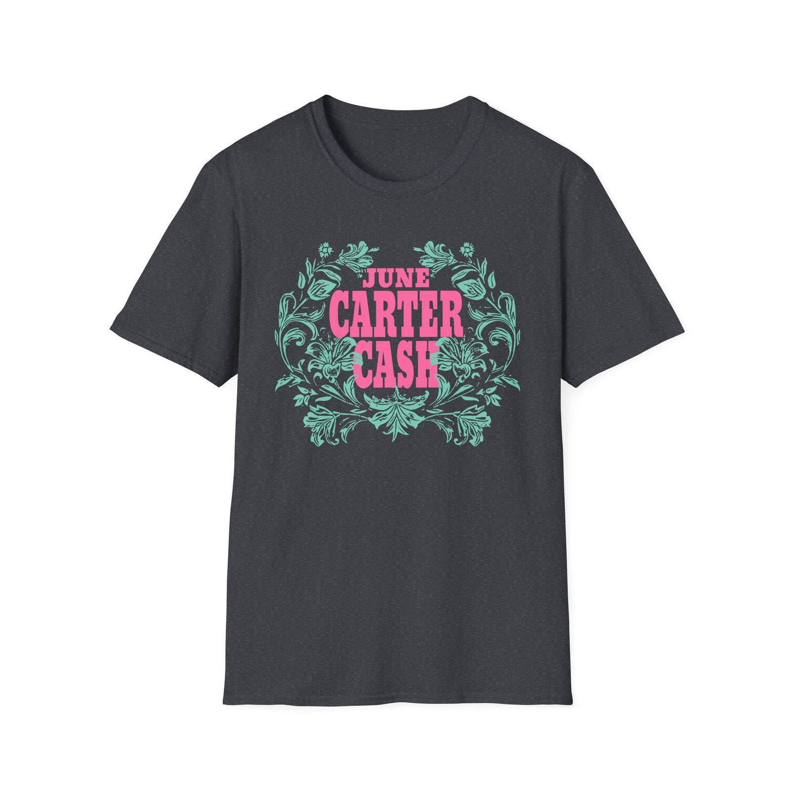 Johnny Cash June Carter Cash Logo Unisex Softstyle T-Shirt