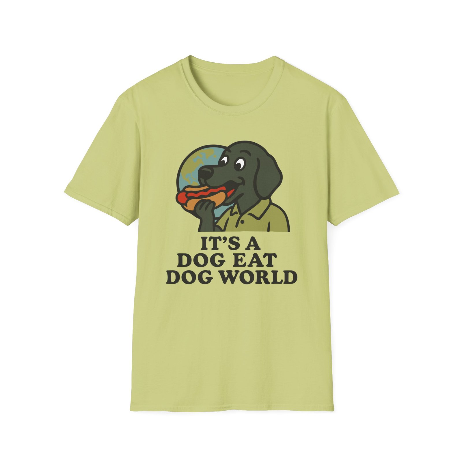 Dog Eat Dog World Unisex Softstyle T-Shirt