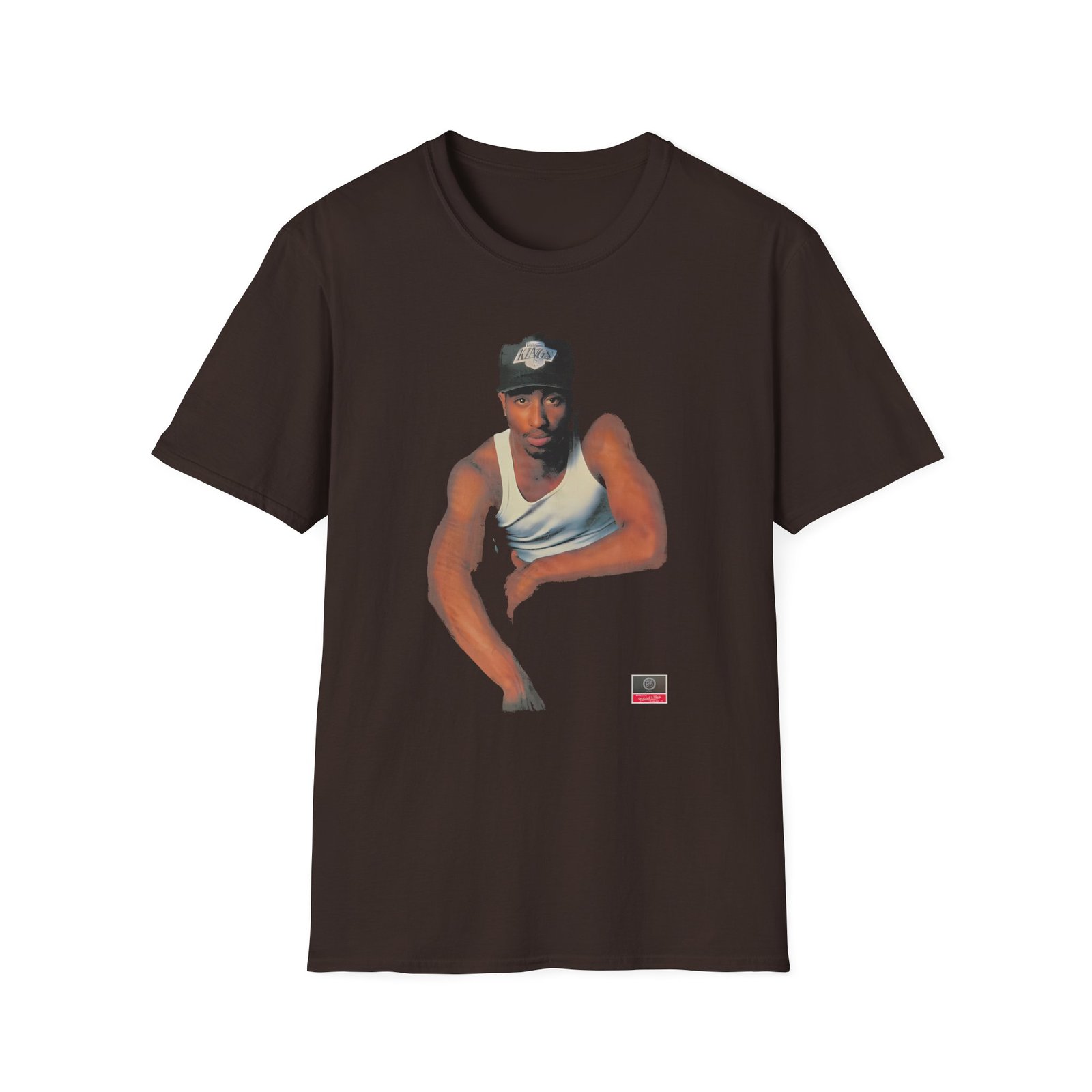 TS 2pac X La Kings Mitchell & Ness Unisex Softstyle T-Shirt