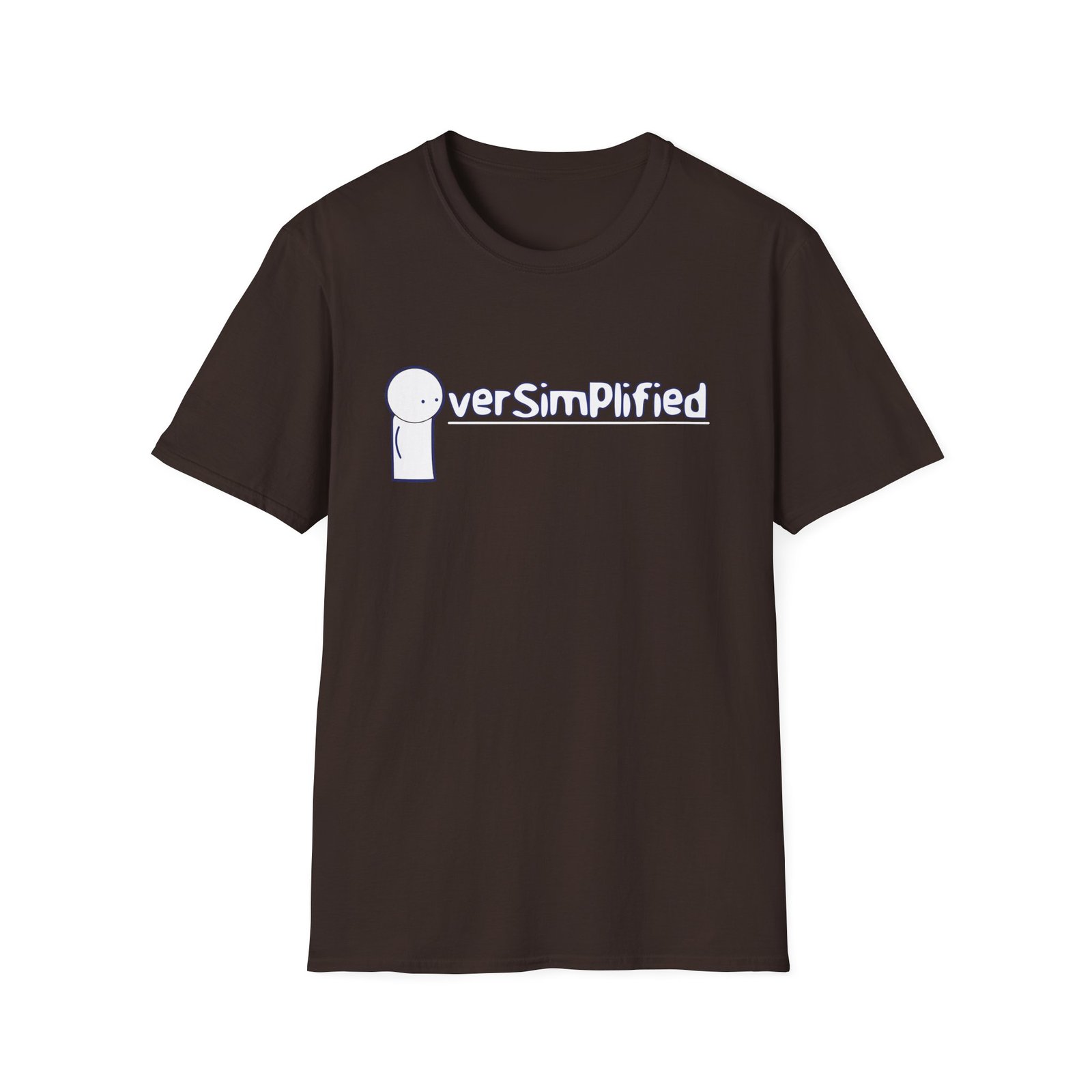 Oversimplified Logo Unisex Softstyle T-Shirt