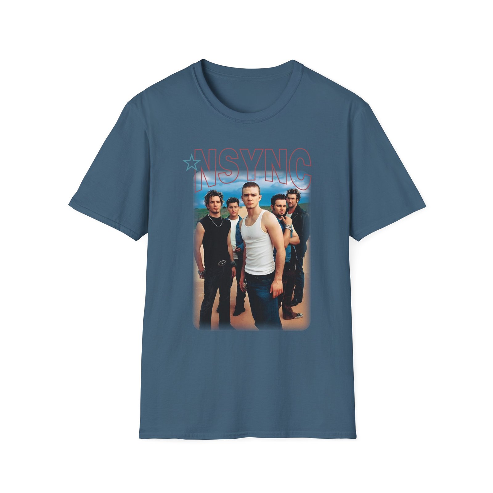 Nsync Outdoor Photo Unisex Softstyle T-Shirt