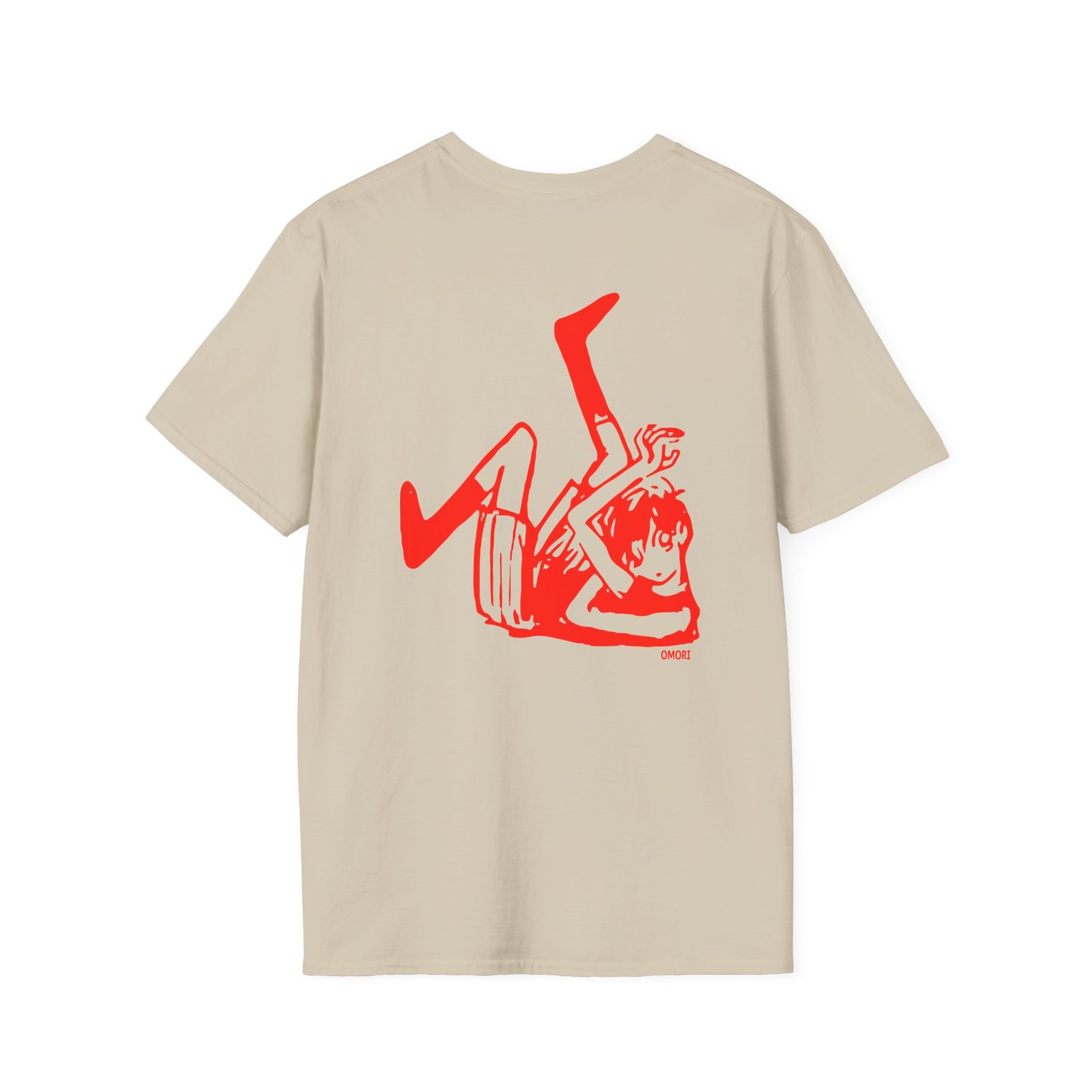 Omori Red Knife Unisex Softstyle T-Shirt