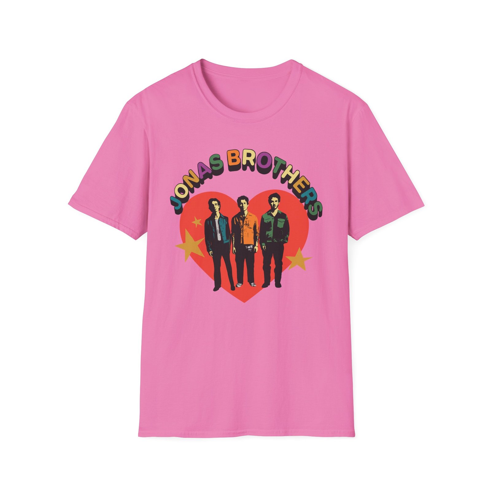 Jonas Brothers HEART Unisex Softstyle T-Shirt