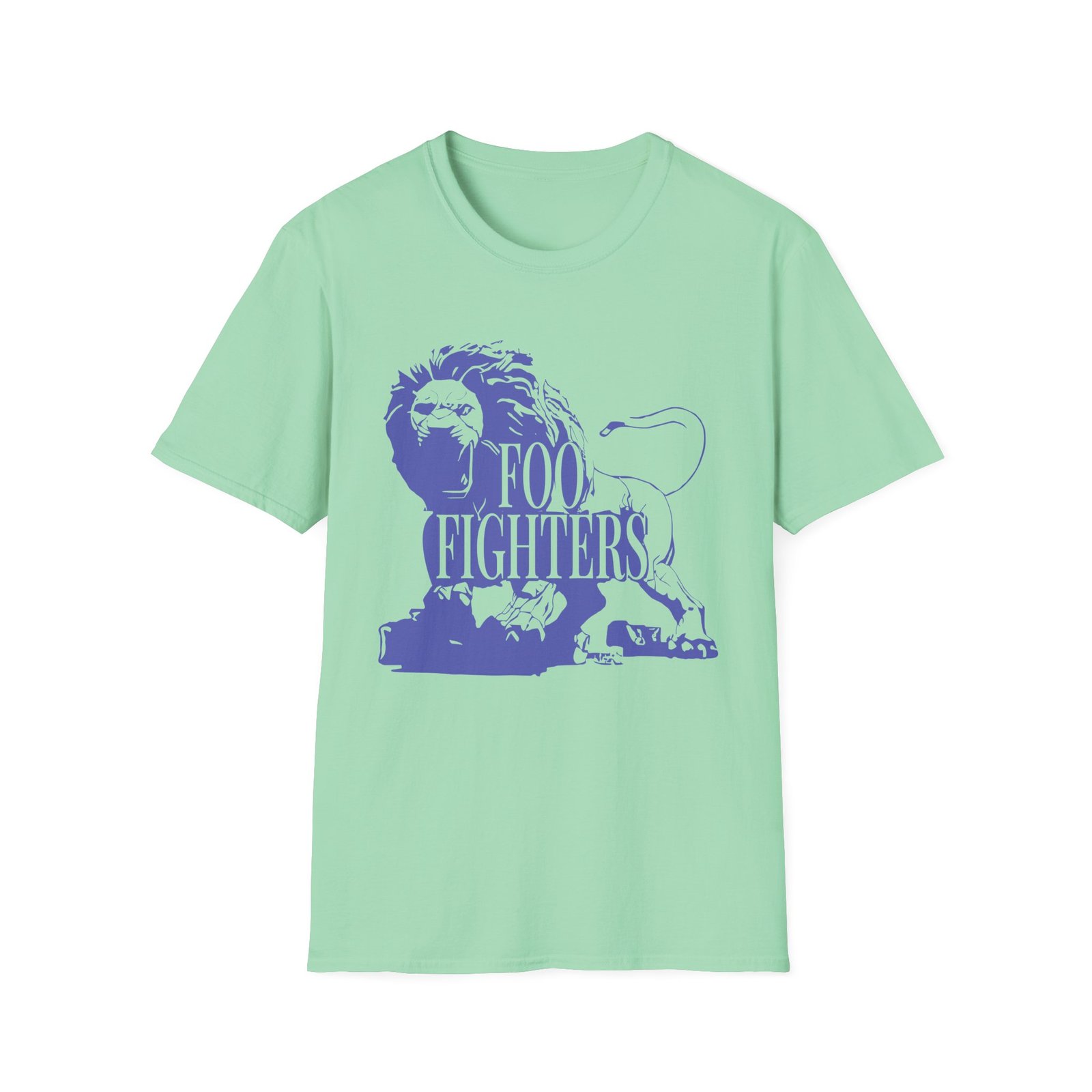 Foo Fighters Ff Lion Unisex Softstyle T-Shirt