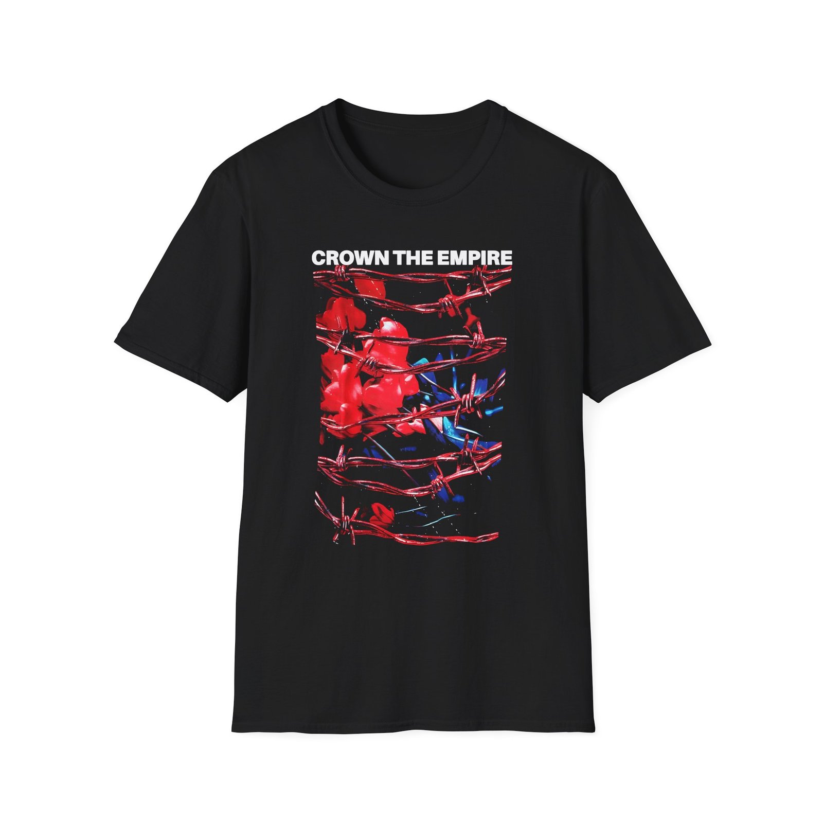 Crown the Empire Barbed Wire Unisex Softstyle T-Shirt