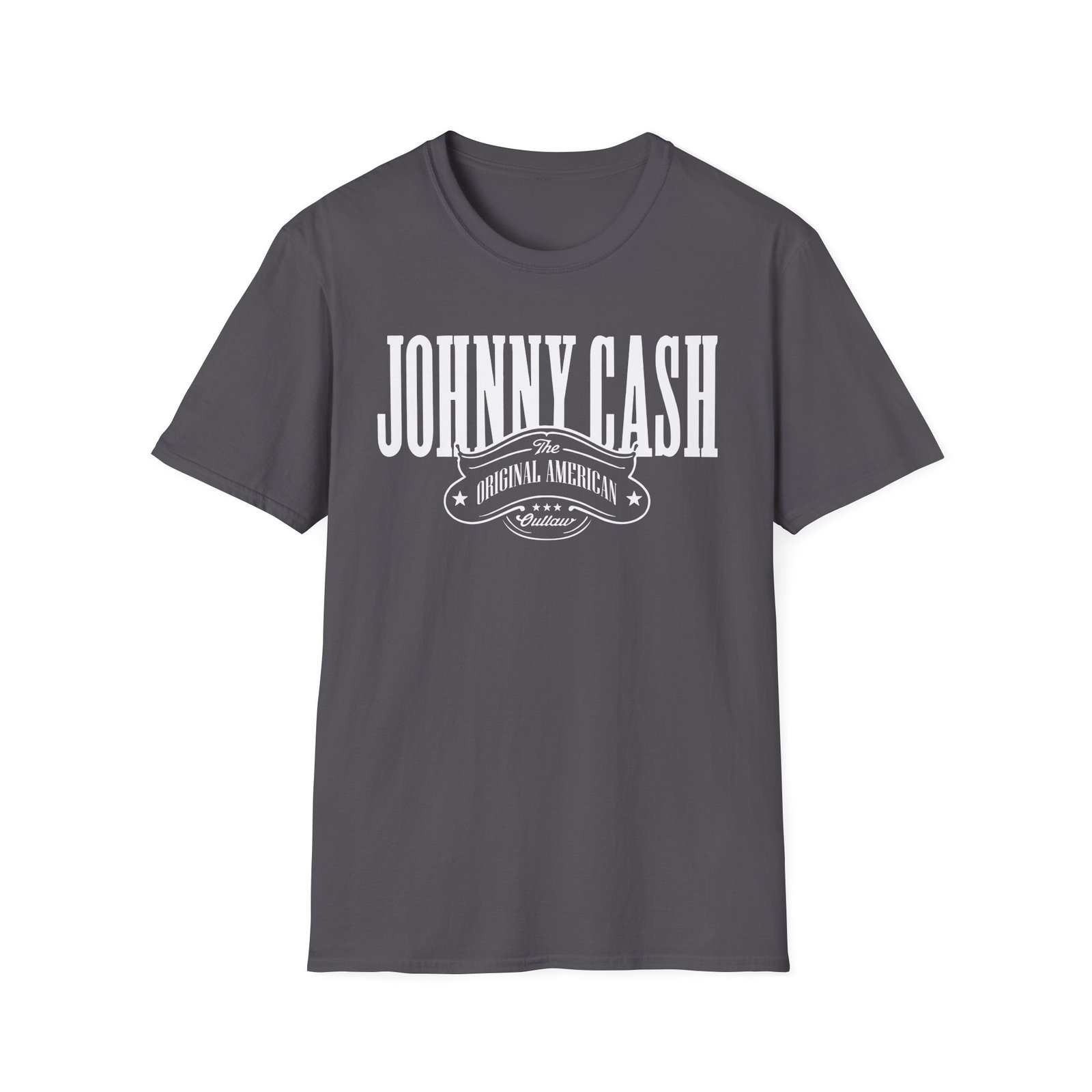 Johnny Cash Original Outlaw Unisex Softstyle T-Shirt