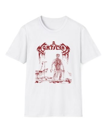 Mortician Brutally Mutilated Unisex Softstyle T-Shirt