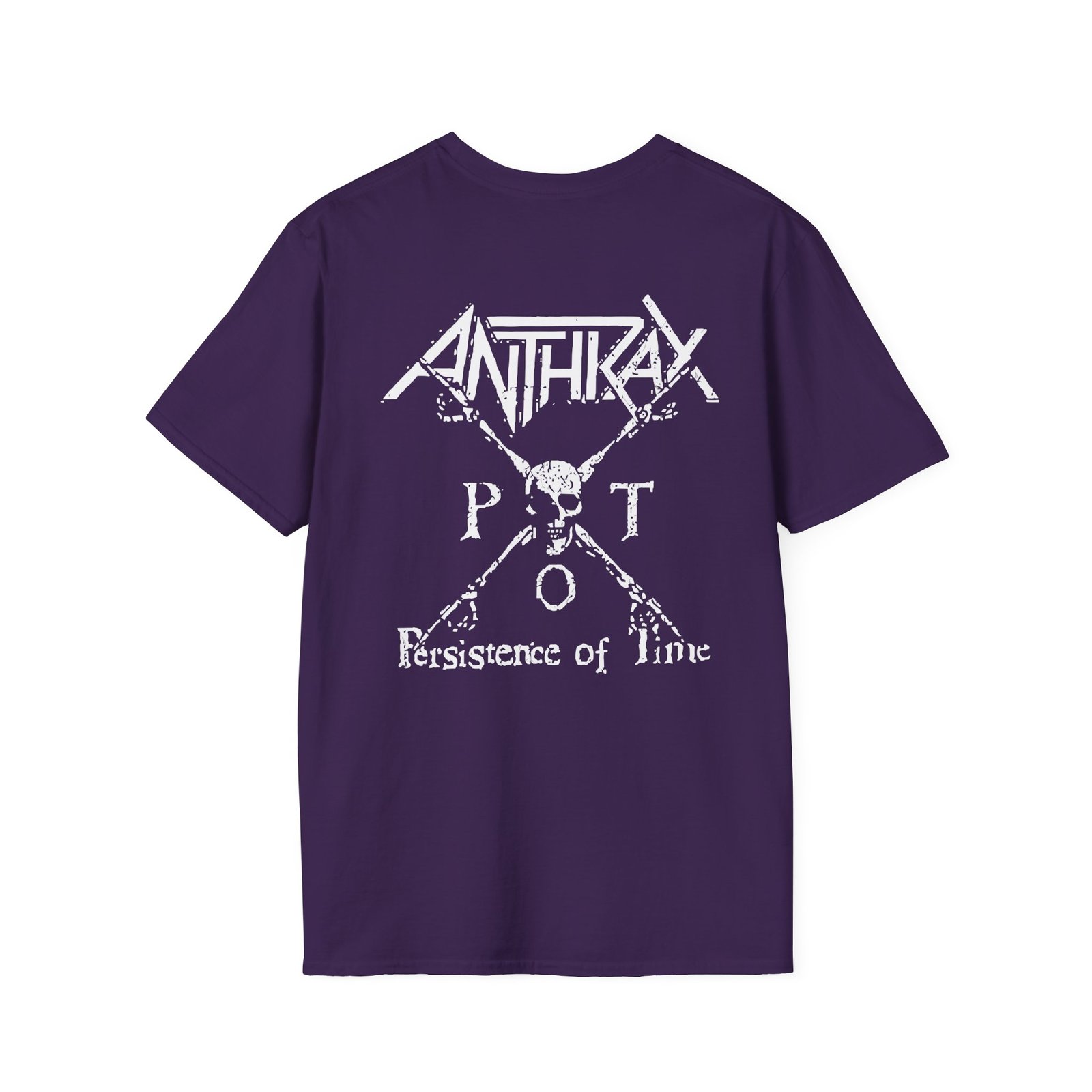 Anthrax Broken Clock Unisex Softstyle T-Shirt