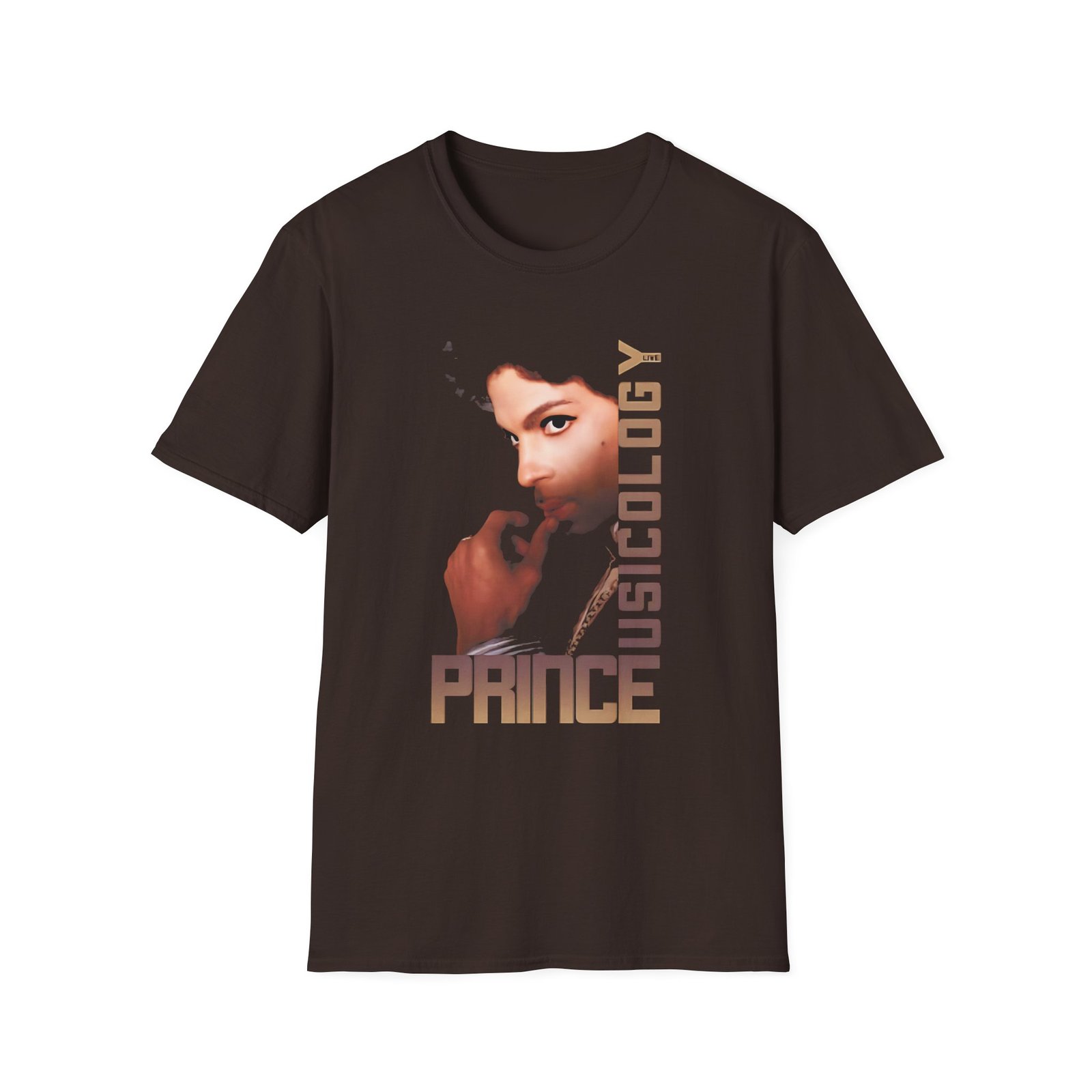 Prince Musicology Album Cover Unisex Softstyle T-Shirt