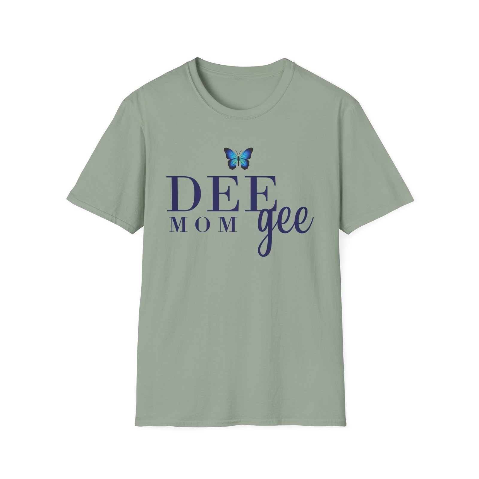 Delta Gamma Butterfly Mom Unisex Softstyle T-Shirt