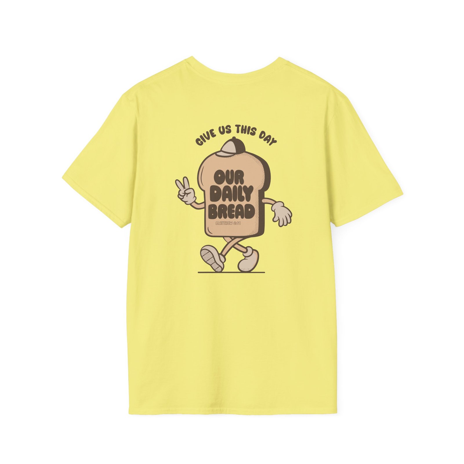 Daily Bread Mushroom Unisex Softstyle T-Shirt