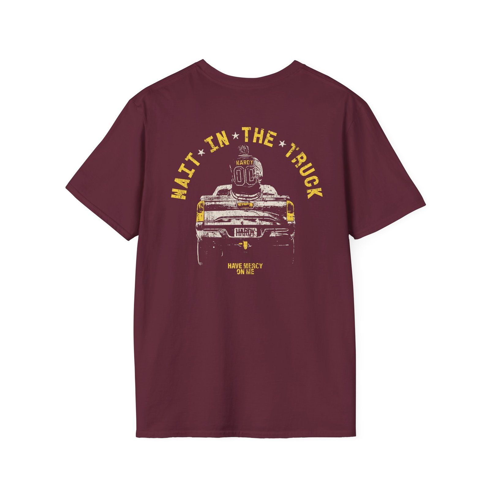 Hardy Wait in the Truck Unisex Softstyle T-Shirt
