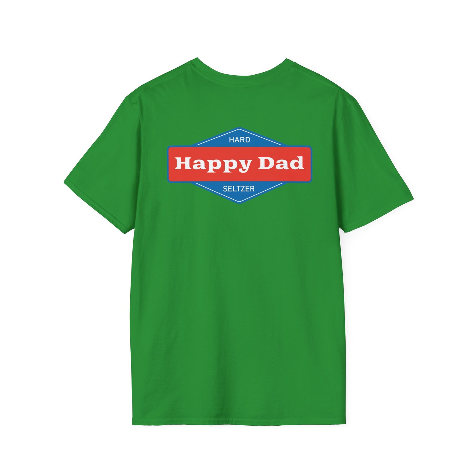 Full Send Happy Dad Arch Unisex Softstyle T-Shirt