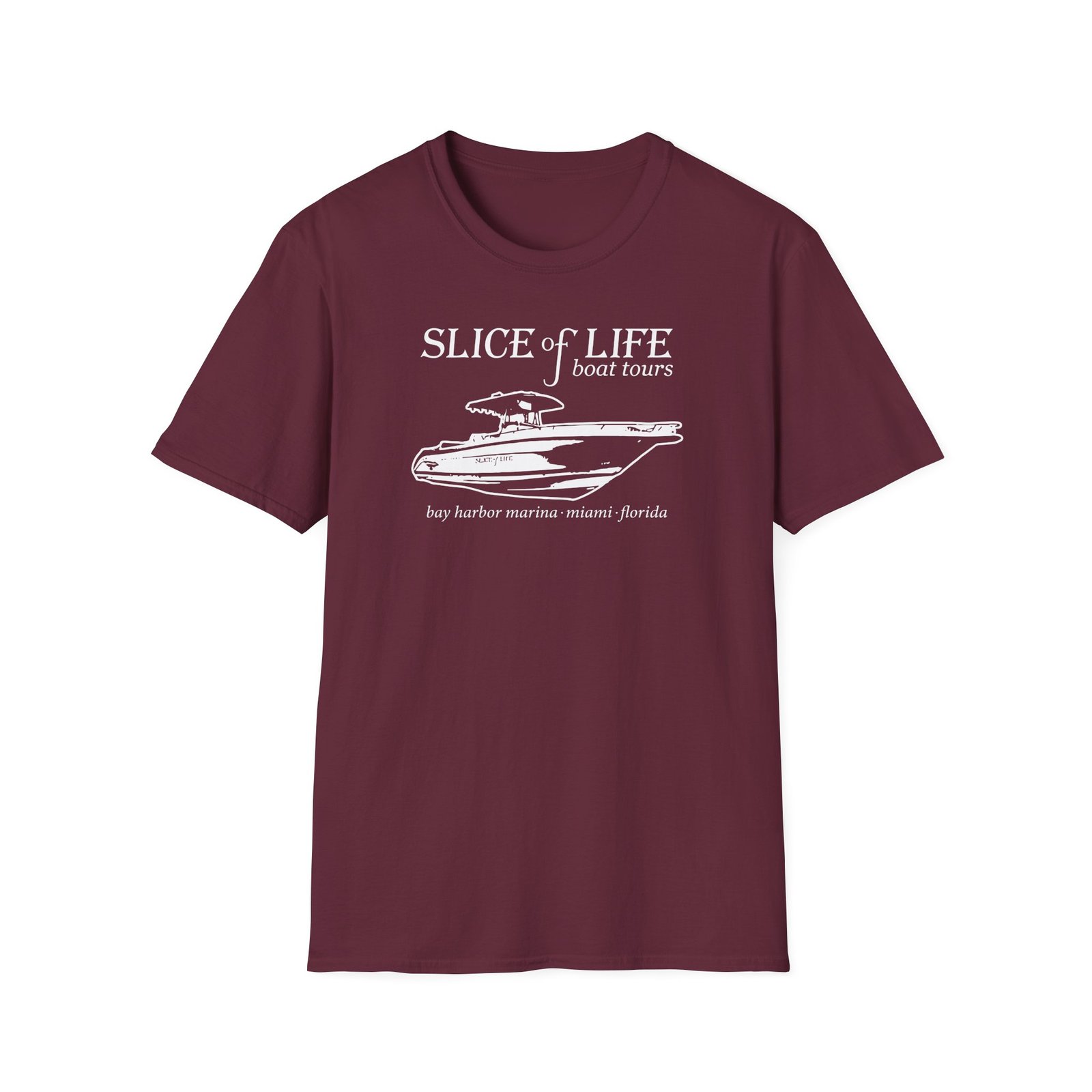 Dexter Slice of Life Boat Tours Unisex Softstyle T-Shirt