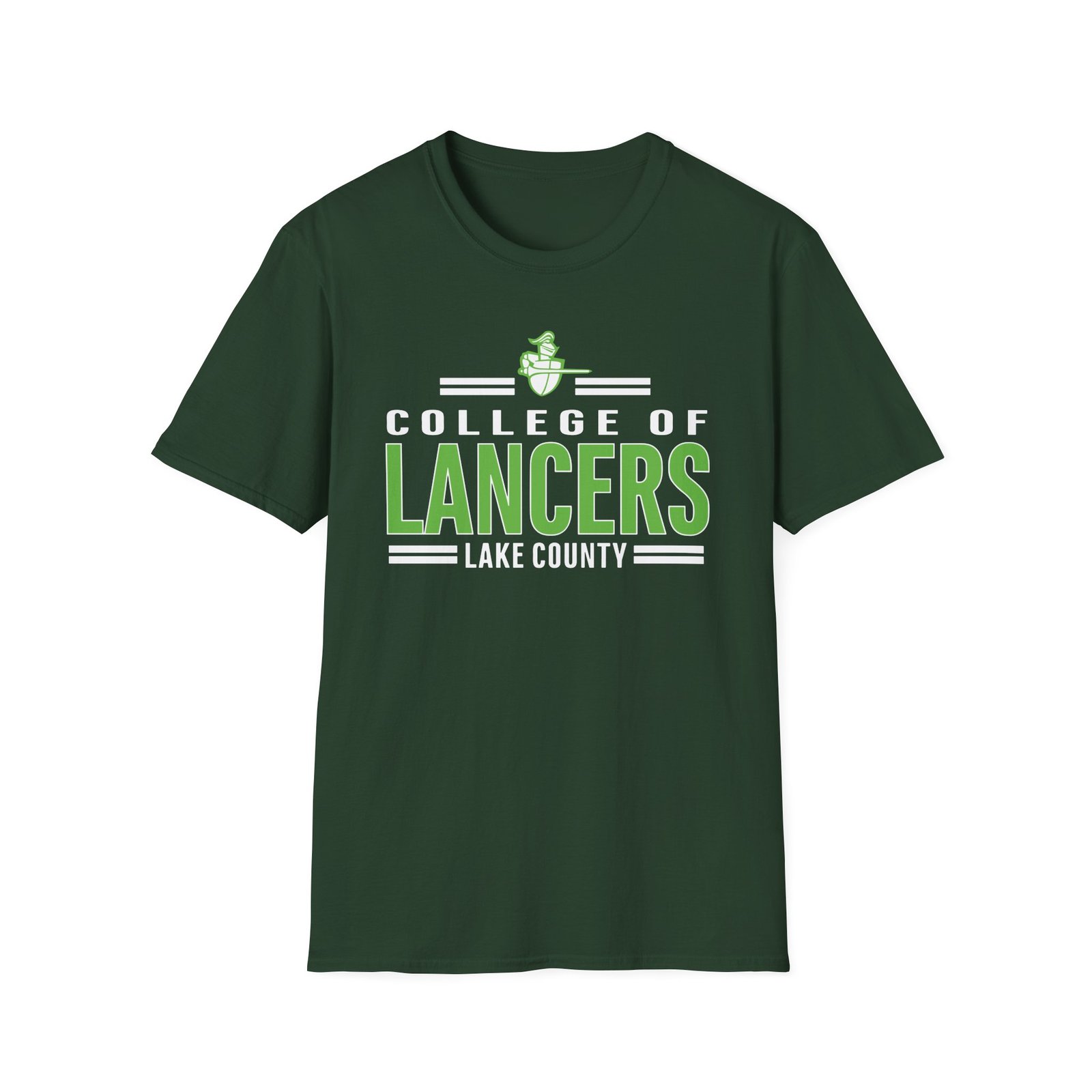 College Lake County Unisex Softstyle T-Shirt