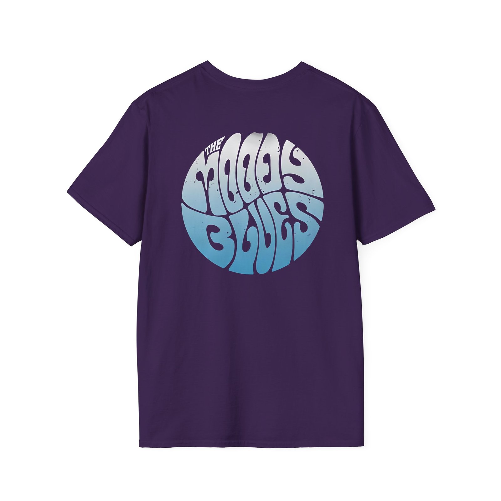 The Moody Blues Retro Circle Unisex Softstyle T-Shirt