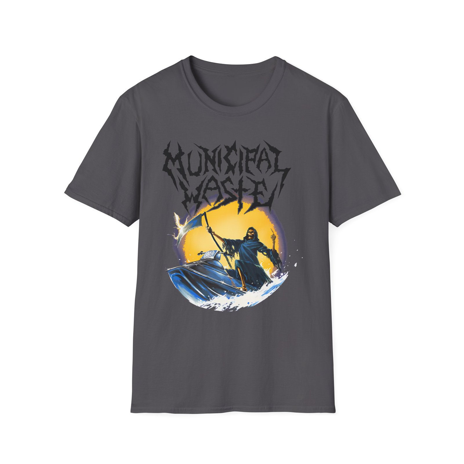 Municipal Waste Jet Ski Death Unisex Softstyle T-Shirt
