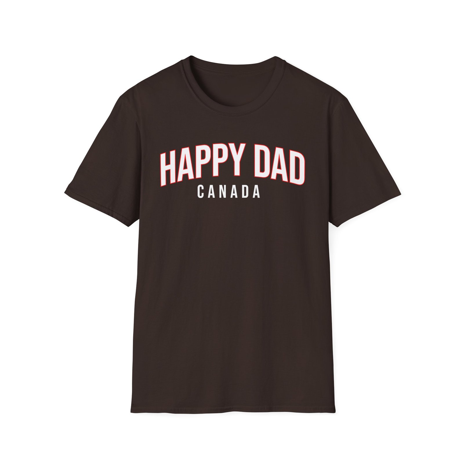 Full Send Happy Dad Arch Unisex Softstyle T-Shirt