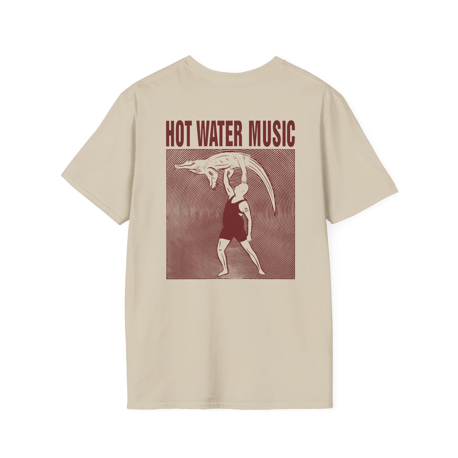 Hot Water Music Florida Man Unisex Softstyle T-Shirt