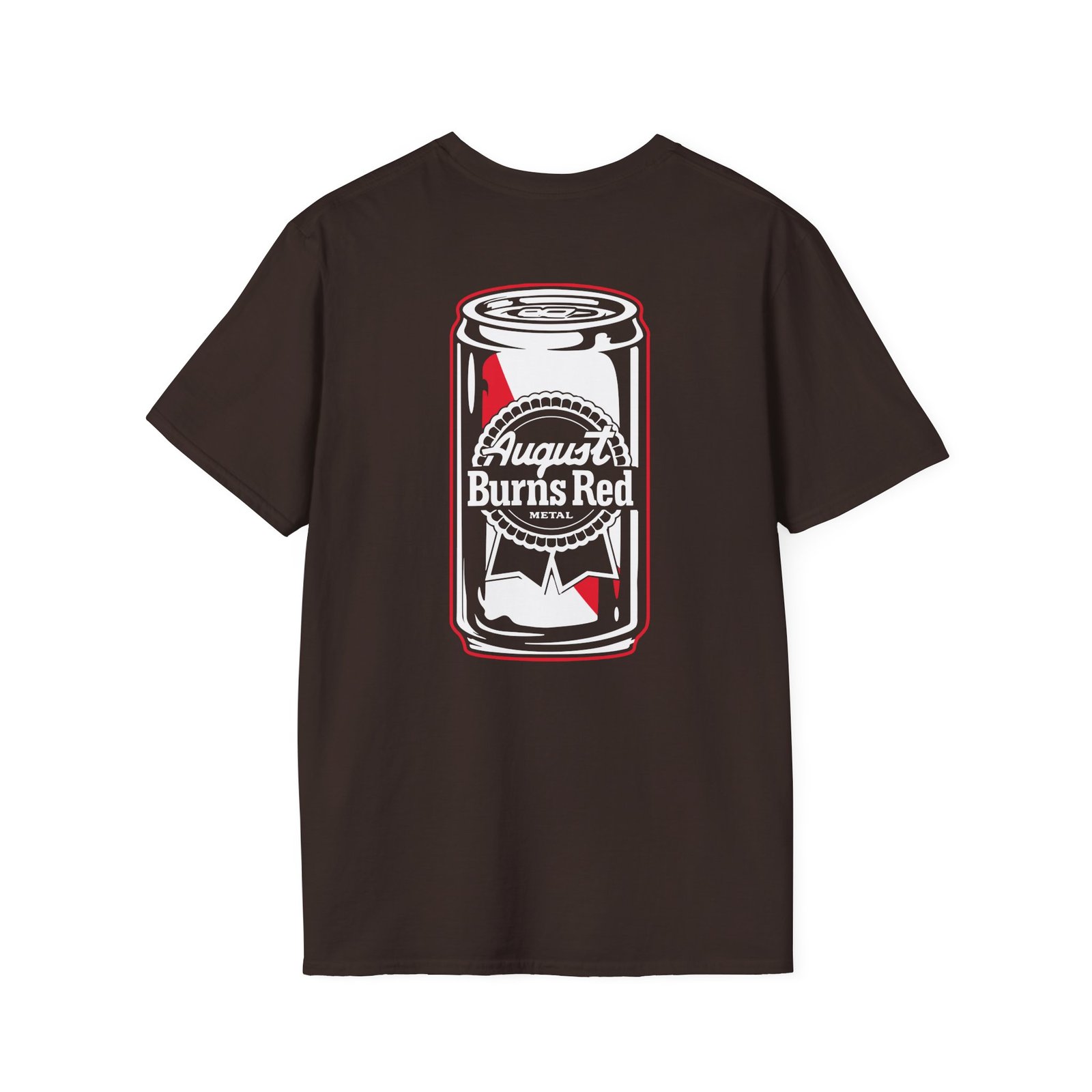 August Burns Red ABR Beer Can Unisex Softstyle T-Shirt