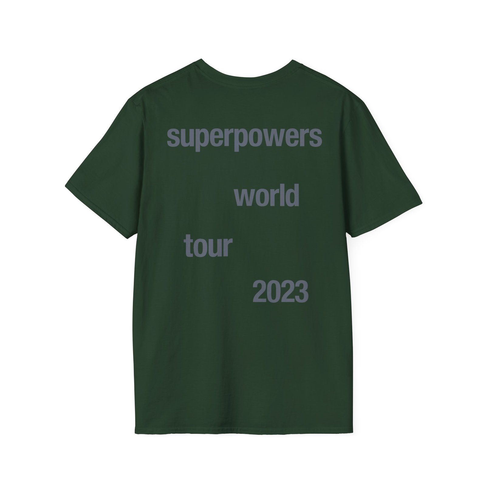 Daniel Caesar Superpowers World Tour Unisex Softstyle T-Shirt