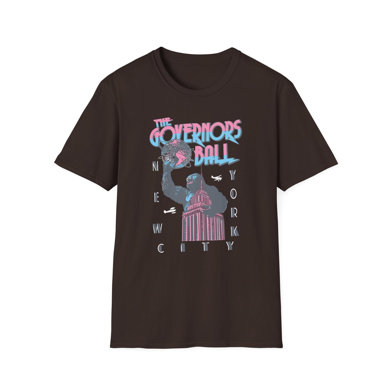 Gov Ball King Kong Unisex Softstyle T-Shirt