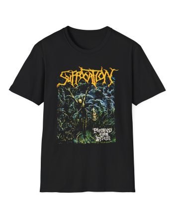 Suffocation Pierced From Within Unisex Softstyle T-Shirt