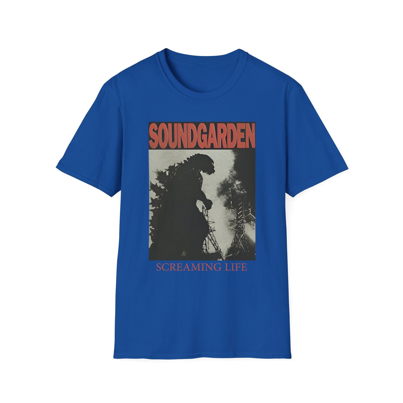 Soundgarden Screaming Life Unisex Softstyle T-Shirt