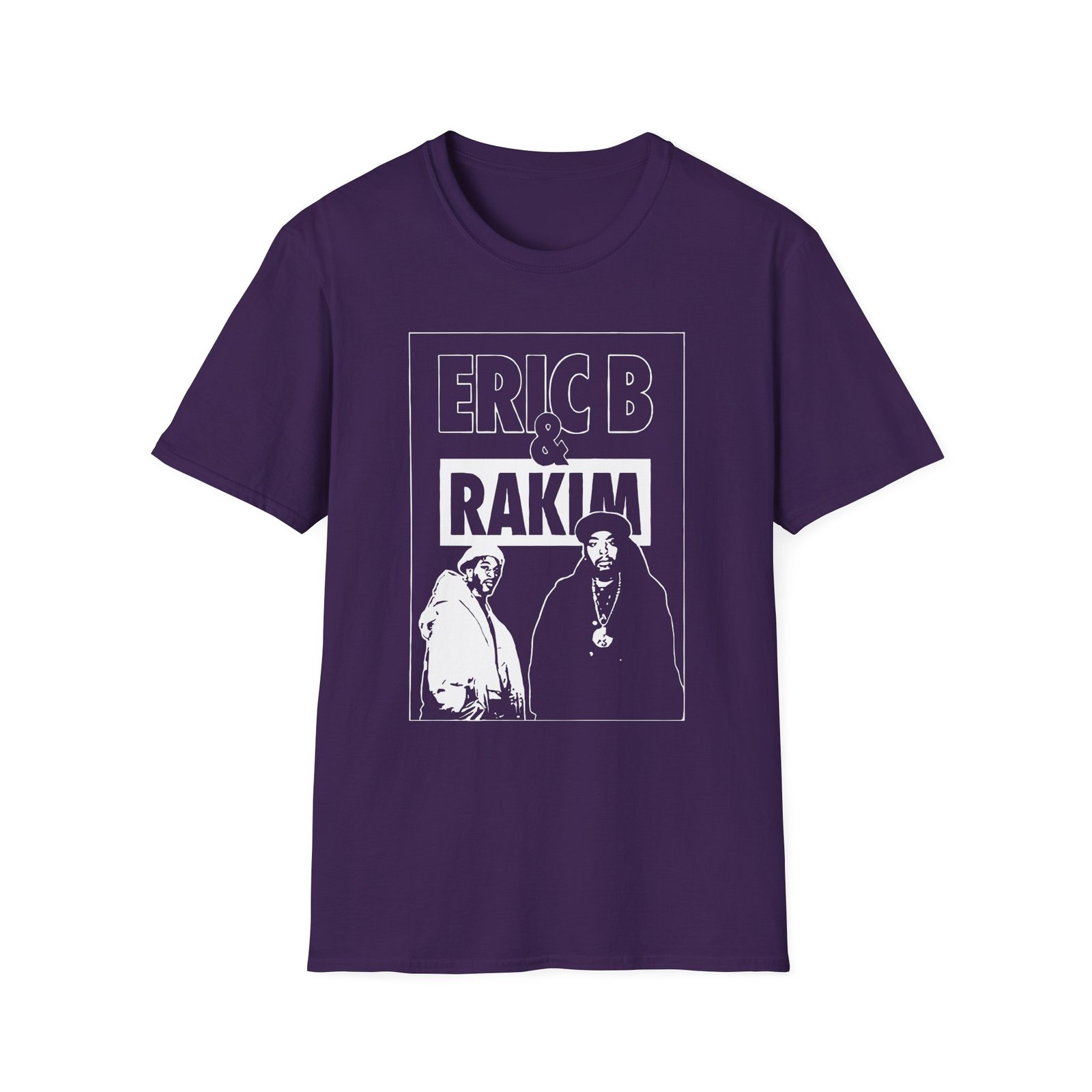 Eric B Rakim Blackout Unisex Softstyle T-Shirt