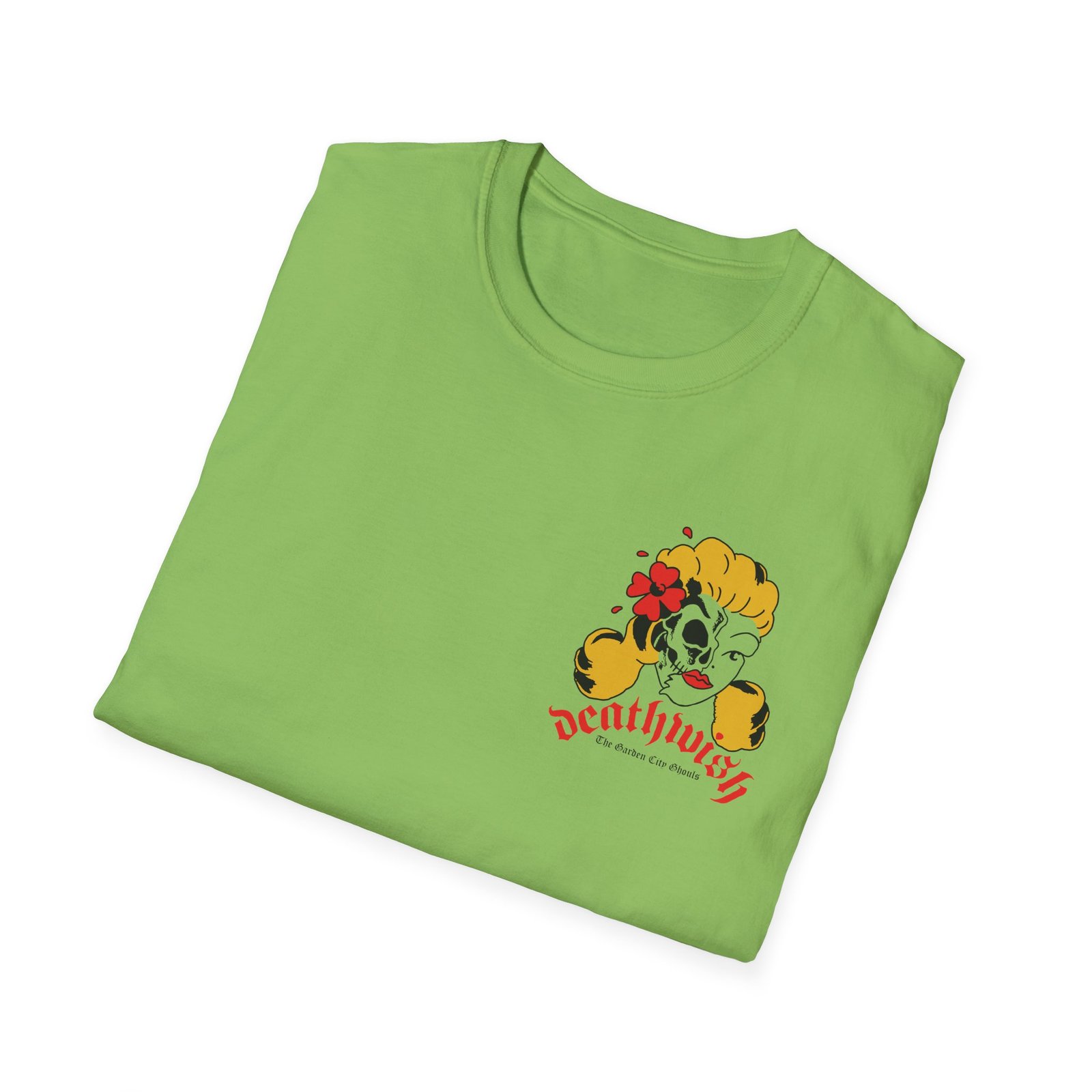 Deathwish The Ghost City Ghouls unisex softstyle t-shirt