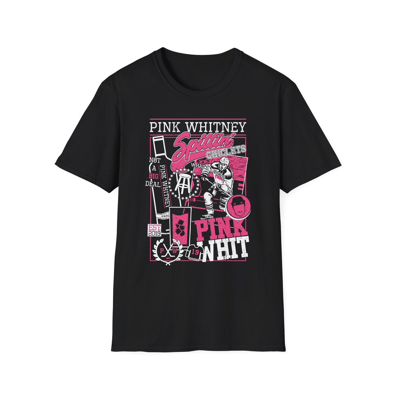 Spittin Chiclets Pink Whitney Unisex Softstyle T-Shirt