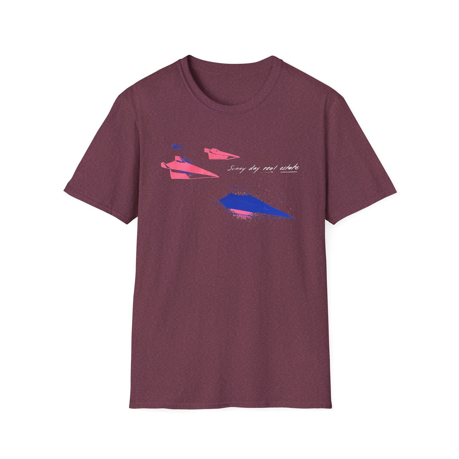 Sunny Day Real Estate 2023 Paper Planes Tour Unisex Softstyle T-Shirt